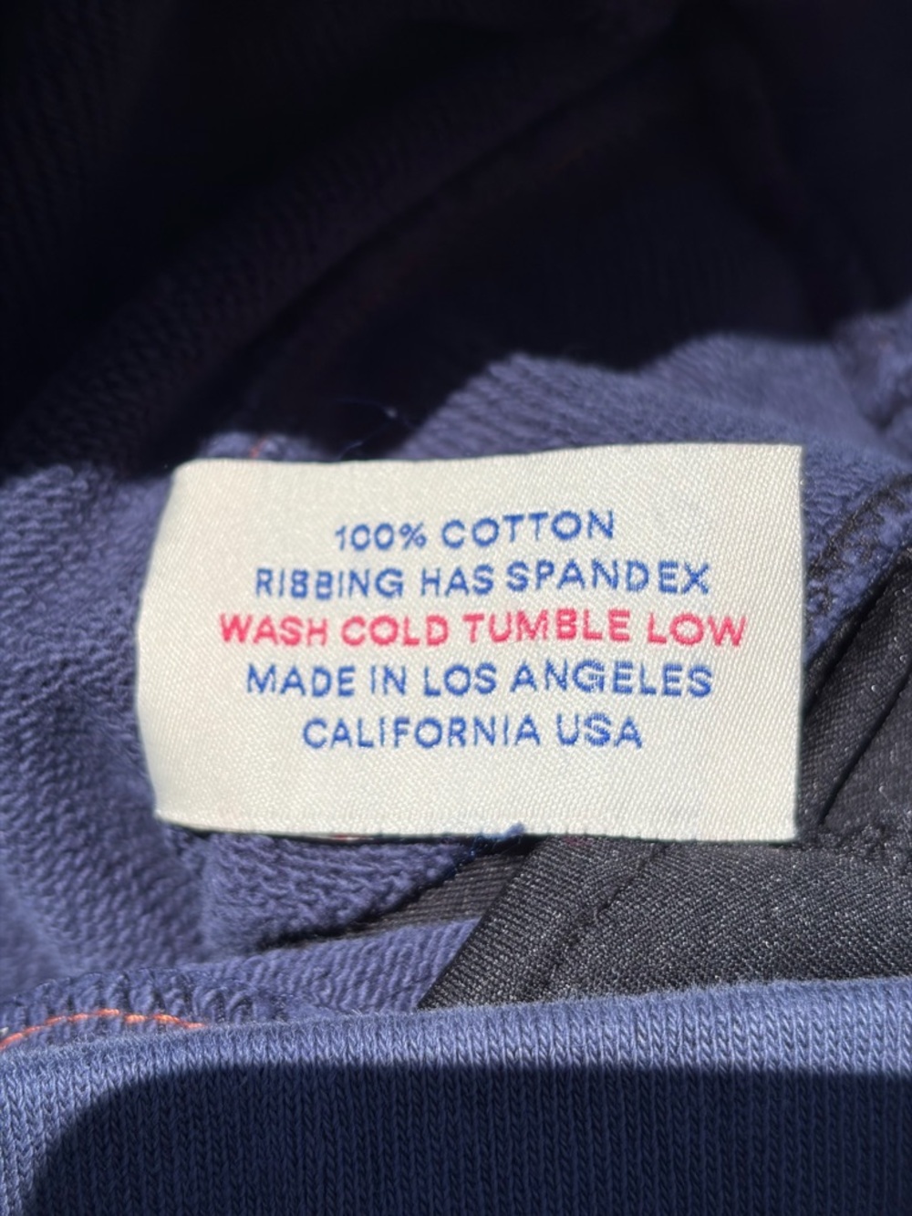 Women's Late Sunday Afternoon Joggers Blue S Active Casual Street USA LA City - Picture 6 of 16